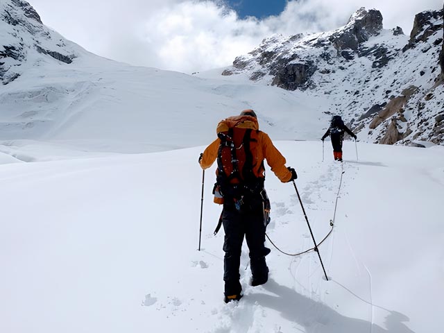 Climbing in Sikkim